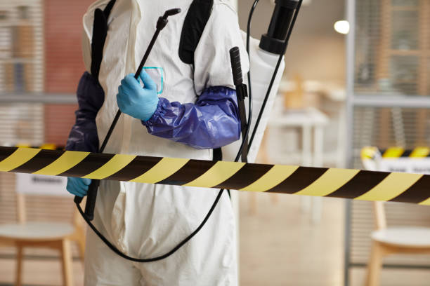 Professional Crime Scene Cleanup technician working in Plainwell, MI